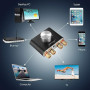 Nobsound Mini Amplificateur de puissance Bluetooth, Stereo Hi-Fi Digital Amp 2.0 Channel 50W × 2 avec entrée AUX/USB/Bluetooth,
