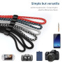 COBEE Lot de 6 dragonnes réglables en nylon pour téléphone portable, camara, clés, clé USB, portefeuille, étiquette d'identité,