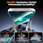 ZhuoFan 3 Pièces Verre trempé pour iPhone 13 Pro Max Anti Espion,Privacy Protection Ecran pour iPhone 13 Pro Max Dureté 9H avec