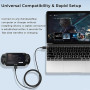 USB DATA/Chargeur Cable Pour SONY PS VITA PlayStation Vita (Noir)