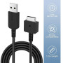 USB DATA/Chargeur Cable Pour SONY PS VITA PlayStation Vita (Noir)
