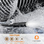 Endoscope numérique Industriel HD 1080p, caméra d'inspection endoscopique Lightswim IPS 4,3 Pouces avec sonde d'égout étanche IP