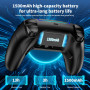 JORREP Manette sans fil pour PS5/Pro/Steam Deck/PC/MAC/iOS/Android10, manette de jeu avec éclairage RVB/double vibration/turbo/p
