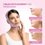 PLANTIFIQUE Masque Double Menton | Contour du Visage Femme et Homme | Bandeau Réutilisable aux Tissu Respirant Réglable | Ceintu