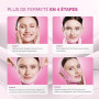 PLANTIFIQUE Masque Double Menton | Contour du Visage Femme et Homme | Bandeau Réutilisable aux Tissu Respirant Réglable | Ceintu