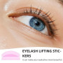 Pad rehaussement de cils coréen plat et fin,coussinets lash lift sans colle pour permanente complète,matériau TPE doux réutilisa