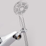 Ibergrif M12059-1 Mitigeur monocommande Douche, Robinet Douche Universel Filetage G1/2, Mitigeur de Douche Mural avec Support de
