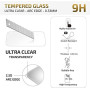 NEW'C Lot de 3, Verre Trempé pour iPhone 12 et iPhone 12 Pro (6,1"), Film Protection écran -sans Bulles d'air -Ultra Résistant (