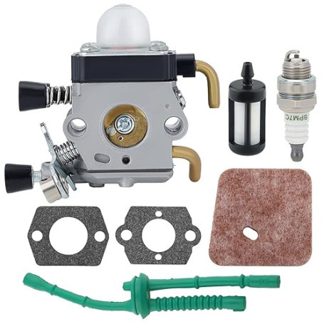Savior Carburateur pour Stihl FS55 FS38 FS55R FS55RC HL45 KM55 FS80 FR85 FH75 FS45 FS46 FS74 FS75 HL75 HS70 C1Q-S63 C1Q-S69 Mote