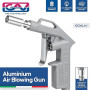 GAV Pistolet de Soufflage Pneumatique - Souflette d Air Comprimé Professionnel en Aluminium - Made in Italy - 60AUV (Venturi)