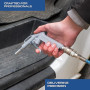 GAV Pistolet de Soufflage Pneumatique - Souflette d Air Comprimé Professionnel en Aluminium - Made in Italy - 60AUV (Venturi)