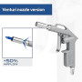 GAV Pistolet de Soufflage Pneumatique - Souflette d Air Comprimé Professionnel en Aluminium - Made in Italy - 60AUV (Venturi)