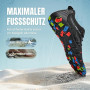 WateLves Chaussures De Bain Et d'eau pour Femmes Et Hommes,Sèches Vite,Faciles À Enfiler.pour Plongée,Surf,Sports Nautiques,Rand