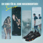 WateLves Chaussures De Bain Et d'eau pour Femmes Et Hommes,Sèches Vite,Faciles À Enfiler.pour Plongée,Surf,Sports Nautiques,Rand