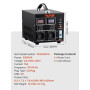 VEVOR Transformateur 220 V⇄110 V Convertisseur de Tension Élévateur Abaisseur 2000 W Transformateur de Puissance avec 2 Prises U