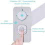 Samodra Pulvérisateur Bidet non électrique avec double buses rétractables autonettoyantes - Nettoyage avant et arrière - Bouton