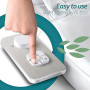 Samodra Pulvérisateur Bidet non électrique avec double buses rétractables autonettoyantes - Nettoyage avant et arrière - Bouton