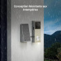 EZVIZ Sonnette sans Fil avec Caméra 2K, Sonnette Extérieur avec Panneau Solaire et Batterie, Vision Nocturne Couleur, Détection