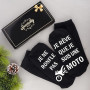 Merclix Chaussettes Homme 43-46 Rigolote Idee Cadeau Homme Papa Papy Ado Garcon Original Utile Cadeau Noel Anniversaire Fete des