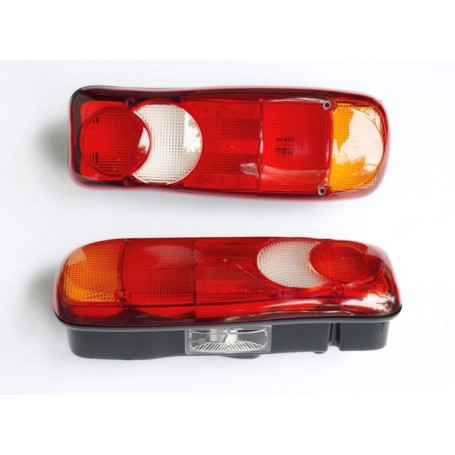 24/7 AUTO 2 x feux arrière 12V 24V AMP 1.5 pour s'adapter au bus camion BOXER DUCATO LF45 LF55 MASTER FE FL