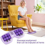 Fefod Rouleau de massage pour les pieds, Double Masseur Pieds de Point de Pression, Outils de Réflexologie Profonde, Rouleau de