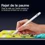 KINGONE Charge Rapide Stylet pour iPad 2018–2026, Pencil ipad USB-C avec rejet de Paume et détection d’Inclinaison, Compatible i