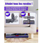 Brosse pour Dyson V11 V15 V10 V8 V7 Tête de Nettoyage pour Dyson SV10 SV11 SV12 SV14 Aspirateur À Couple Élevé Anti-Enchevêtreme