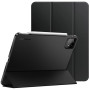 JETech Coque pour Xiaomi Pad 8/8 Pro & Pad 7/7 Pro (11,2 Pouces, Modèle 2026/2025), Fine Translucide Arrière Trifold Folio Suppo