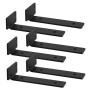 Equerre Etagere Murale,equerre fixation 25cm, Support etagere murale,Equerre Charge Lourde,Support étagère Murale,Lot de 6