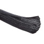 Alex Tech 25mm-7.7m Gaine Câble Auto-Fermeture Manchon de Câble Cache Câble Range Câble Gestion des Câbles pour Ordinateur, Auto
