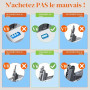 DTK Batterie pour Dyson V6 Batterie Compatible avec V6 Fluffy Animal Absolute Motorhead Trigger Car+Boat SV03 SV04 SV05 SV06 SV0