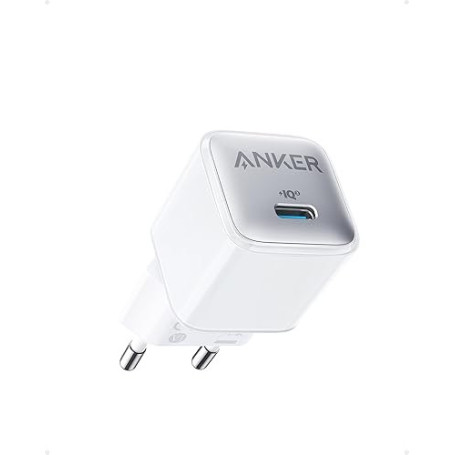 Anker 511 Chargeur iPhone Rapide (Anker Nano Pro) 20W PIQ 3.0, Chargeur USB C Durable pour iPhone 13/13 Mini/13 Pro/13 Pro Max/1