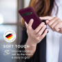 kwmobile Housse Compatible avec Google Pixel 7 Coque - Housse de téléphone Protection Souple en TPU Silicone - Bordeaux Violet