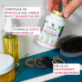 Cheveux BIO | Force & Croissance | Stimule la Pousse, Fortifie les Cheveux | Myrtille, Prêle, Roquette | 90 gélules de 300mg | Q