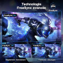 Minifire Ecran PC Gamer Incurvé 24 Pouces -160Hz, FHD 1920x1080, 1ms MPRT, 110% sRGB, 1500R, Pied en métal, Adaptive Sync VESA 1