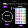 150 Pièces Nuancier Ongles, Présentoir Ongles Nuancier Nuancier Vernis Semi Permanent pour Style Nail Art et Affichage Des Coule