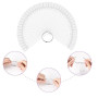 150 Pièces Nuancier Ongles, Présentoir Ongles Nuancier Nuancier Vernis Semi Permanent pour Style Nail Art et Affichage Des Coule