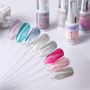 150 Pièces Nuancier Ongles, Présentoir Ongles Nuancier Nuancier Vernis Semi Permanent pour Style Nail Art et Affichage Des Coule