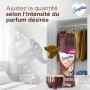 SOUPLINE Perles de Fraîcheur Longue Durée, Complément Idéal à Votre Lessive et à Votre Adoucissant Linge, Parfum Linge en Perles