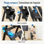 HXD-ERGO Stepper d’Escalier Pliable Fitness 2026, Appareil Cardio Maison Professionnel avec Guidon Réglable, Écran LCD, Machine