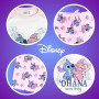 Disney Stitch T-Shirt et Short pour Fille, Pyjama en Coton Doux, Ensemble D'été 2 Pièces Stitch et Angel, Tailles 8 à 14 Ans
