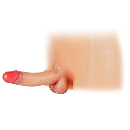 20 cm pouces peau strapon gode réaliste gode culotte, vraie sangle adulte sexe gros jouet pour couple femmes lesbiennes gode en
