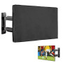 kwmobile Housse écran TV compatible avec 75" TV - Housse de protection TV extérieure contre intempéries, poussière et éclaboussu