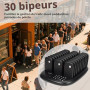 Retekess TD175P Bipeur Restaurant, 800M Bipper Restaurant, 7 Modes d'Appel, Stabilité du Signal, Système d'Appel sans Fil pour A