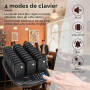 Retekess TD175P Bipeur Restaurant, 800M Bipper Restaurant, 7 Modes d'Appel, Stabilité du Signal, Système d'Appel sans Fil pour A