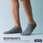 12 Paires Chaussettes Basses Homme et Femme - Socquettes Homme et Femme - Socquettes Courtes Coton Respirant