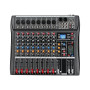 Depusheng DX8 Table de mixage professionnelle Console de carte son Interface 8 canaux Entrée MP3 Alimentation fantôme 48 V DJ St