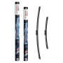Bosch Aerotwin Aerotwin eA 945 S - Jeu de 2 Balais d'essuie-glaces de Remplacement Avant - Livrés avec Adaptateur Pré-assemblé -