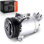 Frankberg Compresseur de Climatisation avec embrayage Compatible avec Qashqai +2 I J10 JJ10E NJ10 M.e.g.a.n.e II BM0/1 CM0/1 Scé