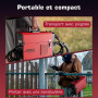 ARCCAPTAIN Poste a Souder MIG MAG sous gaz protecteur avec IGBT 140A AC230V, Poste à Souder 5 en 1 avec fil fourré FLUX/MMA E-Ha